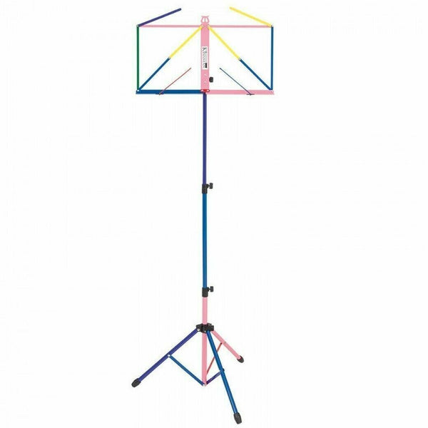 Kinsman Multi Coloured Deluxe Sturdy Three Tier Music Stand And Bag