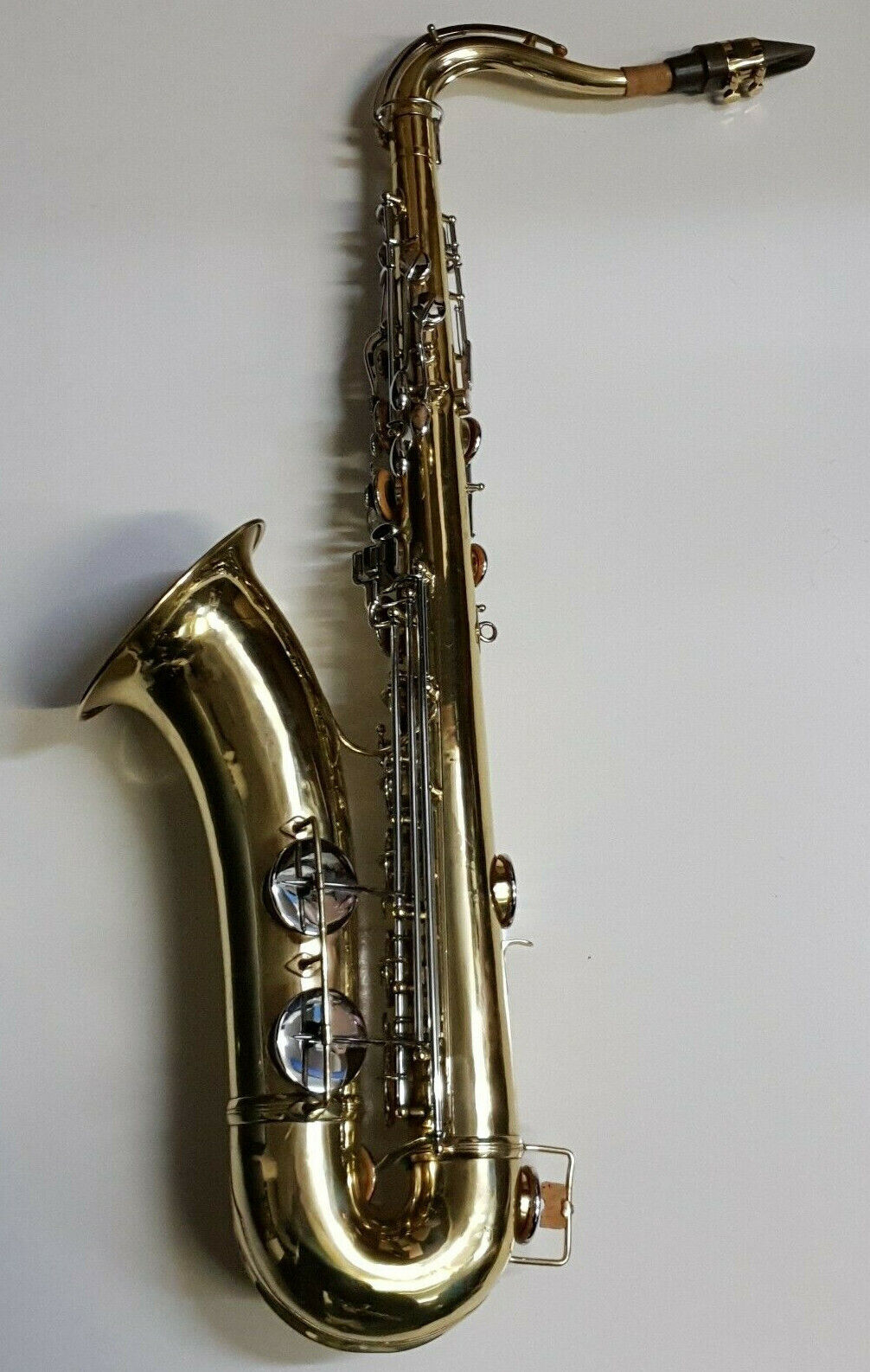 USED Adolphe Saxophone Bb Tenor 673 by Selmer Brass Body & Hard Case Full Outfit