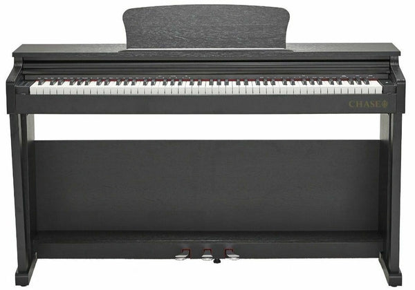 Chase CDP-355 Digital Electric Piano with Wooden Cabinet - Piano Available in Rosewood, Black or White - Watch The Demo Video