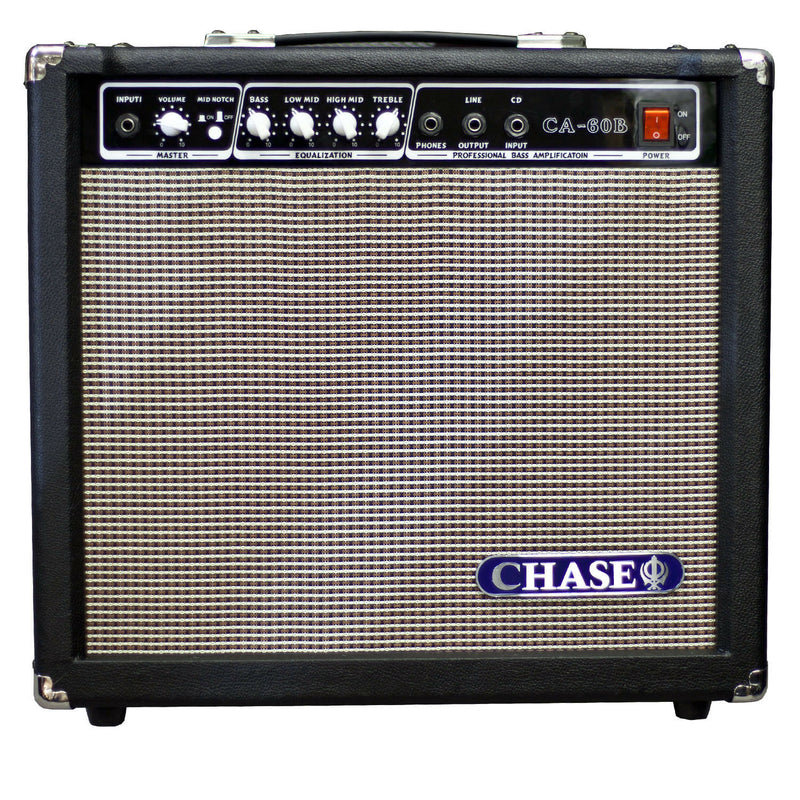 Chase Bass Guitar Amplifier | Chase CA-60B 60 Watt Bass Guitar Amp