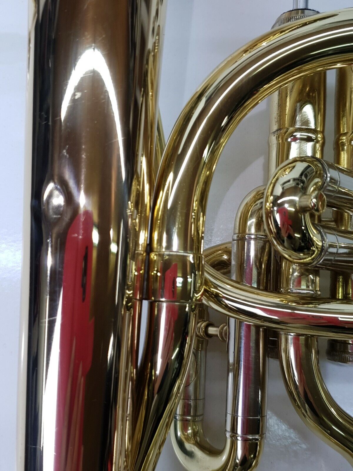 USED Antoine Courtois Tenor Horn 180R & Courtois 4AL Mouthpiece & Soft Deluxe Case