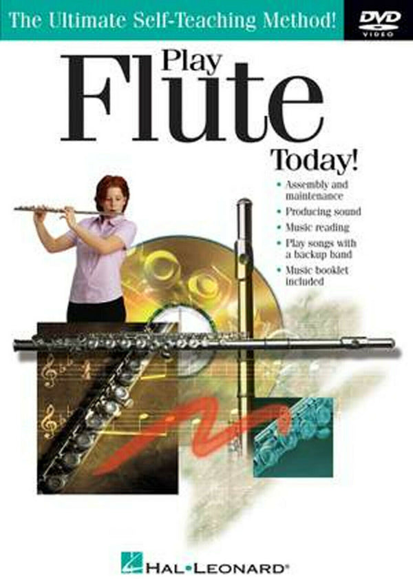 Learn To Play The Flute DVD - Easy Lessons Teaching Tutor Method For Flute