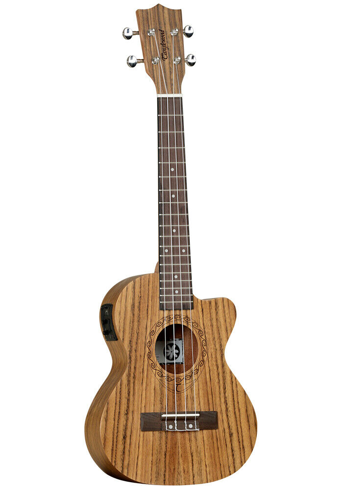 Tanglewood Tiare Electro Acoustic Tenor Ukulele TWT14E with Built-In Tuner