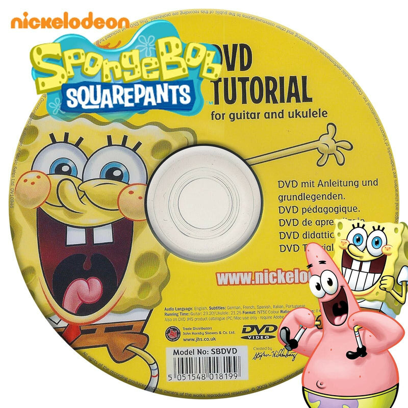 Spongebob Squarepants Learn to Play Guitar & Ukulele DVD Tutorial Lessons Video