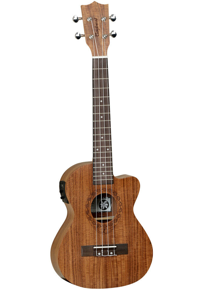 Tanglewood Tiare Electro Acoustic Tenor Ukulele TWT17E with Built-In Tuner