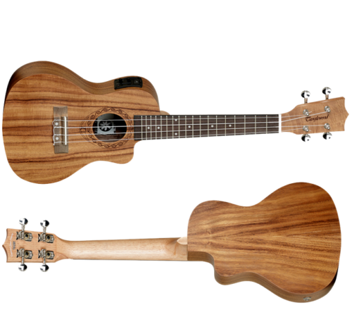 Tanglewood Tiare Electro Acoustic Concert Ukulele TWT16E with Built-In Tuner