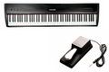 Chase P-51 Digital Piano In Black or White - 88 Notes Fully Weighted Hammer Action Keys, USB Input & Piano Type Sustain Pedal. Also Compitable with 3 Pedal Unit - Sustain Pedal, Sostenuto Pedal & Soft Pedal - Watch The Demo Video