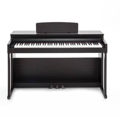Chase CDP-357 Digital Electric Piano in Black Cabinet With Stool, Headphones & Tutorial Book