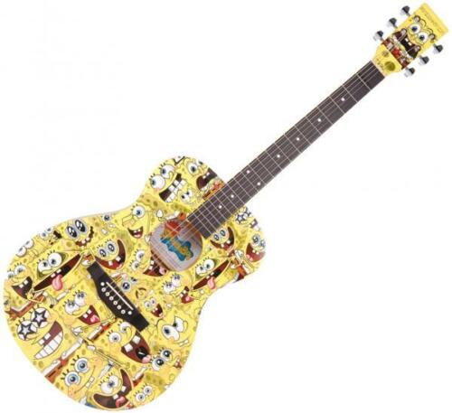 Spongebob Dreadnought Full Size Acoustic Guitar With Complete Outfit